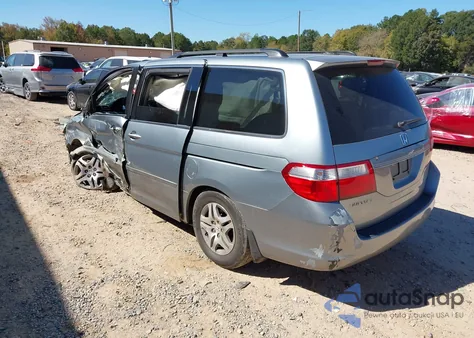 2007 Honda Odyssey Ex-L from USA, damaged, VIN 5FNRL38797B035357